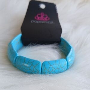 Paparazzi Turquoise Marble Bracelet